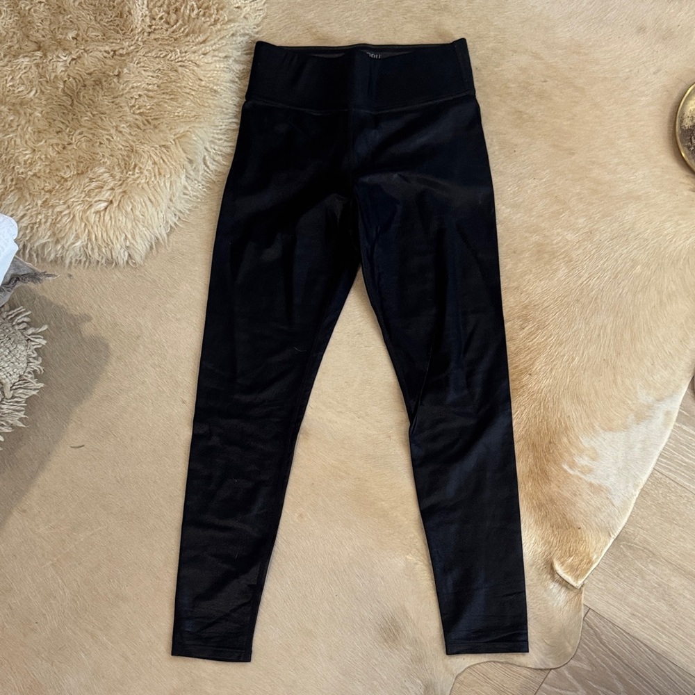 Black liquid Leggings